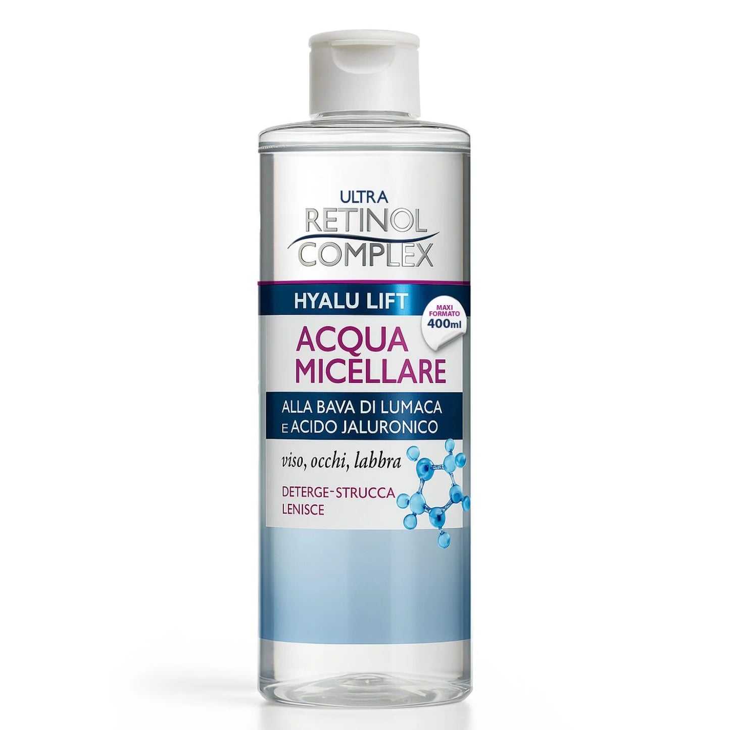 ACQUA MICELLARE BAVA DI LUMACA E ACIDO JALURONICO 400ml