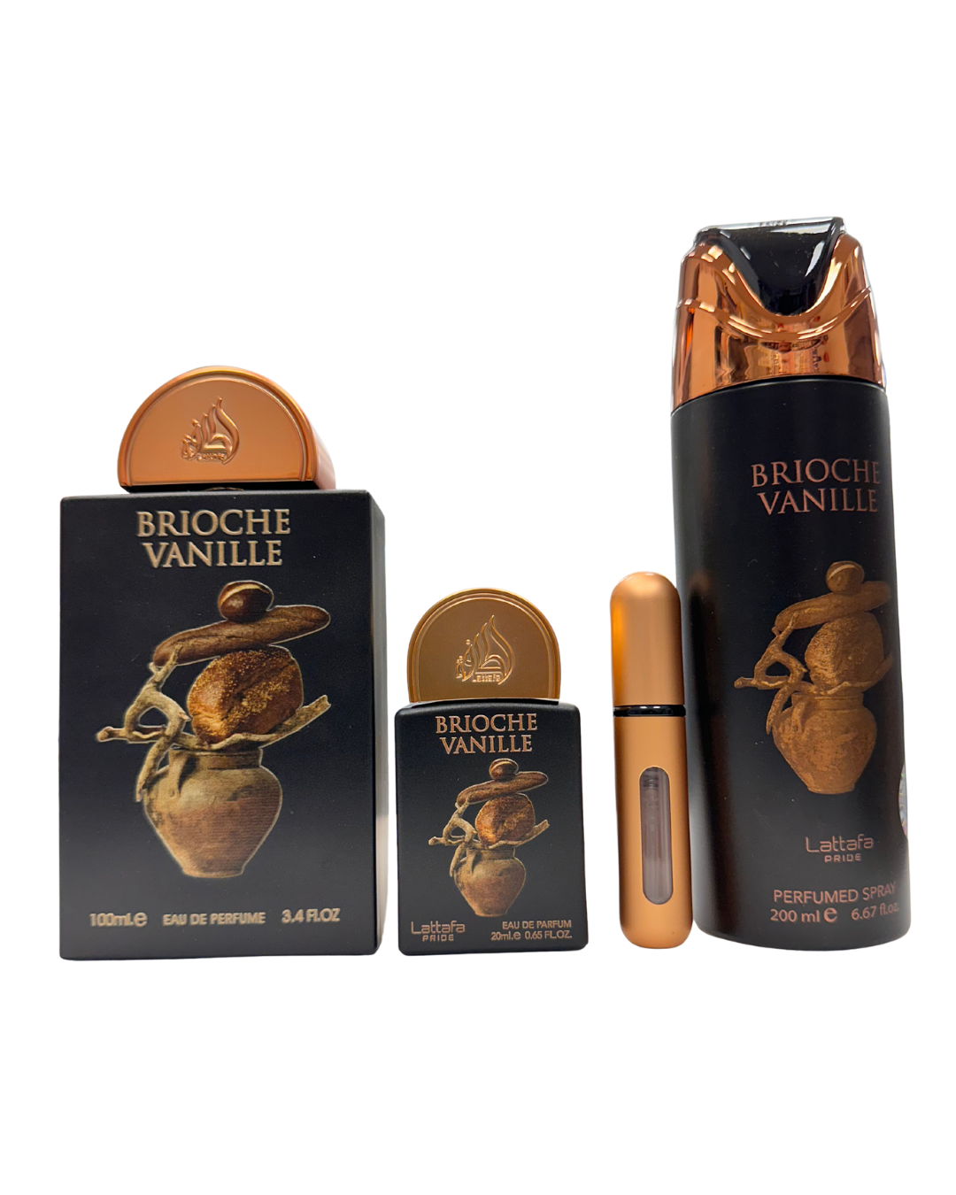 Lattafa Brioche Vanille confezione regalo unisex