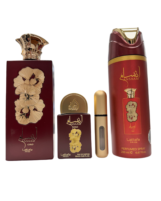 Lattafa Ansaam Gold confezione regalo da donna