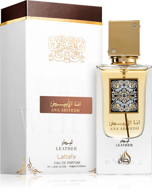 Lattafa Ana Abiyedh Leather Eau de Parfum per uomo