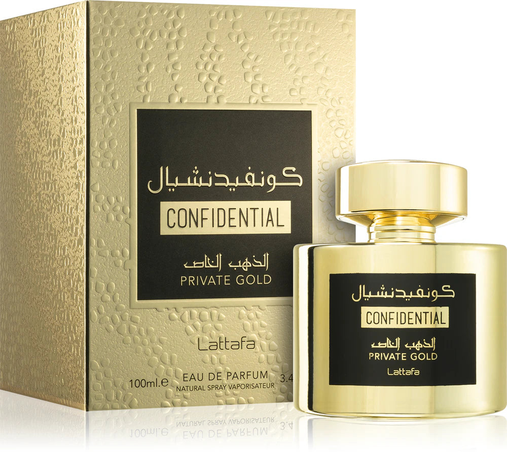 Lattafa Confidential Private Gold Eau de Parfum unisex