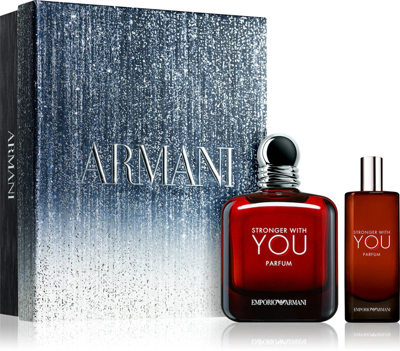 Armani Emporio Stronger With You Parfum confezione regalo per uomo