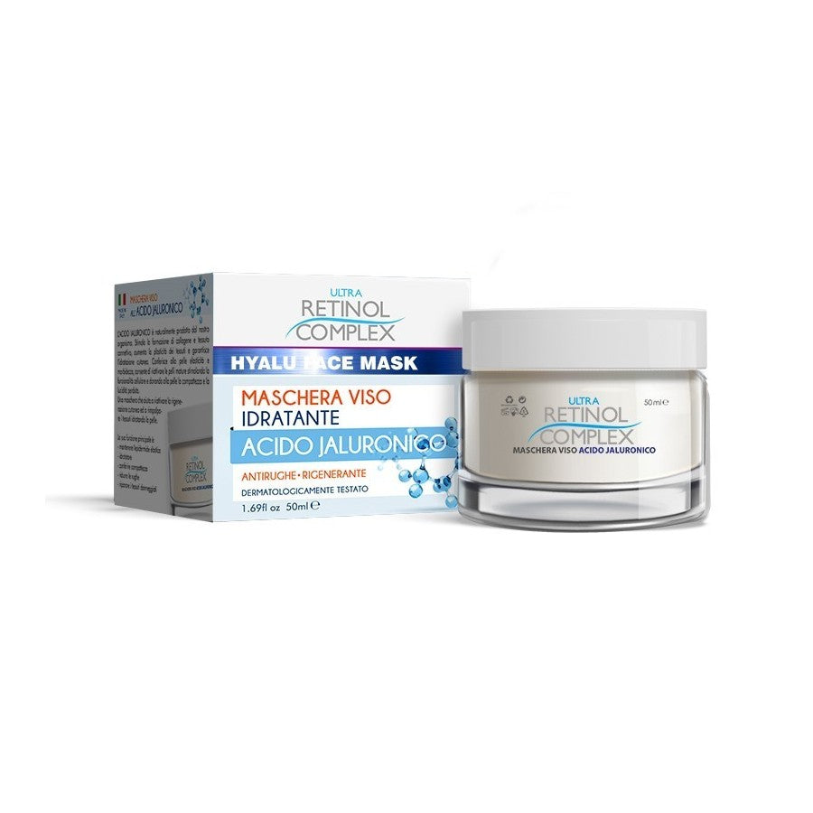 RETINOL COMPLEX Maschera Viso all'Acido Ialuronic 50 ml