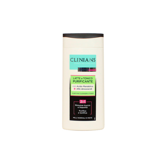 CLINIANS DETOX LATTE+TONICO PURE BEAUTY PURIFICANTE 200ML