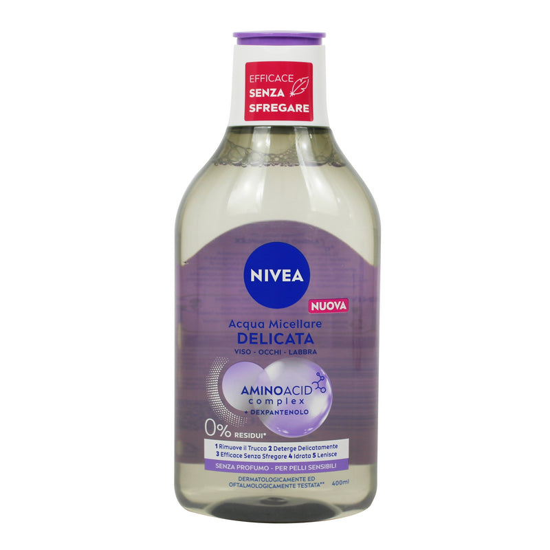 NIVEA VISO ACQUA MICELLARE PELLI SENSIBILI 5in1 400 ML