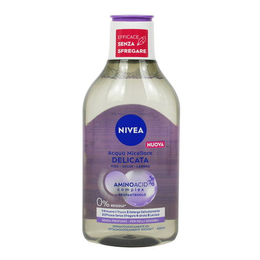 NIVEA VISO ACQUA MICELLARE PELLI SENSIBILI 5in1 400 ML