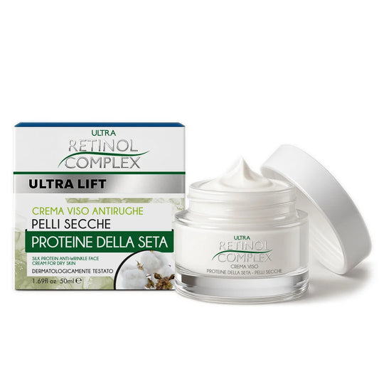 CREMA VISO ALLE PROTEINE DELLA SETA 50ml