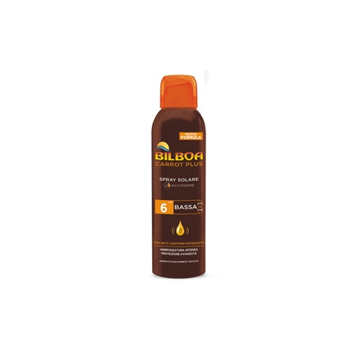 Bilboa Carrot Plus Spray Solare Spf 6 Protezione Bassa 150 ml