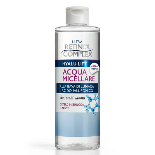 ACQUA MICELLARE BAVA DI LUMACA E ACIDO JALURONICO 400ml