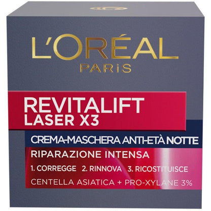 L`Oréal Paris Revitalift Laser X3 Crema Viso Notte , 50 ml