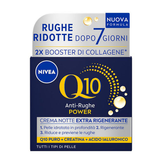 Q10 Power Crema Anti-rughe Notte Extra Rigenerante Per Tutti I Tipi Di Pelle