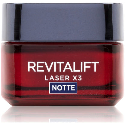 L`Oréal Paris Revitalift Laser X3 Crema Viso Notte , 50 ml