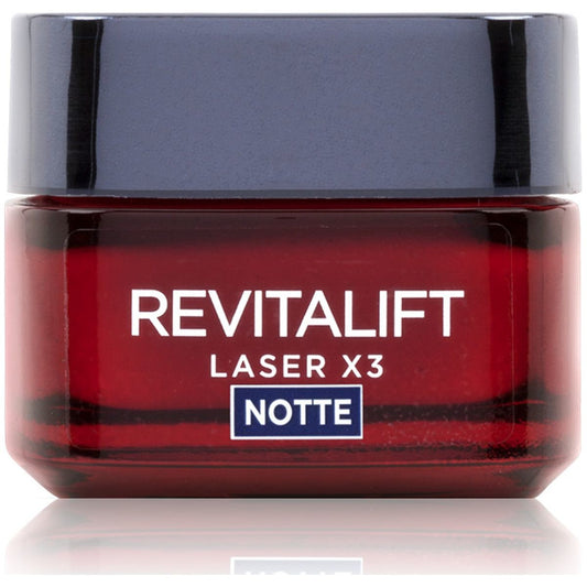 L`Oréal Paris Revitalift Laser X3 Crema Viso Notte , 50 ml