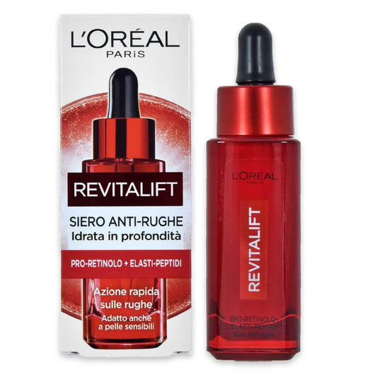 L'Oréal Paris Revitalift Siero Anti-Rughe Pro-Retinolo + Elasti-Peptidi 30 ml
