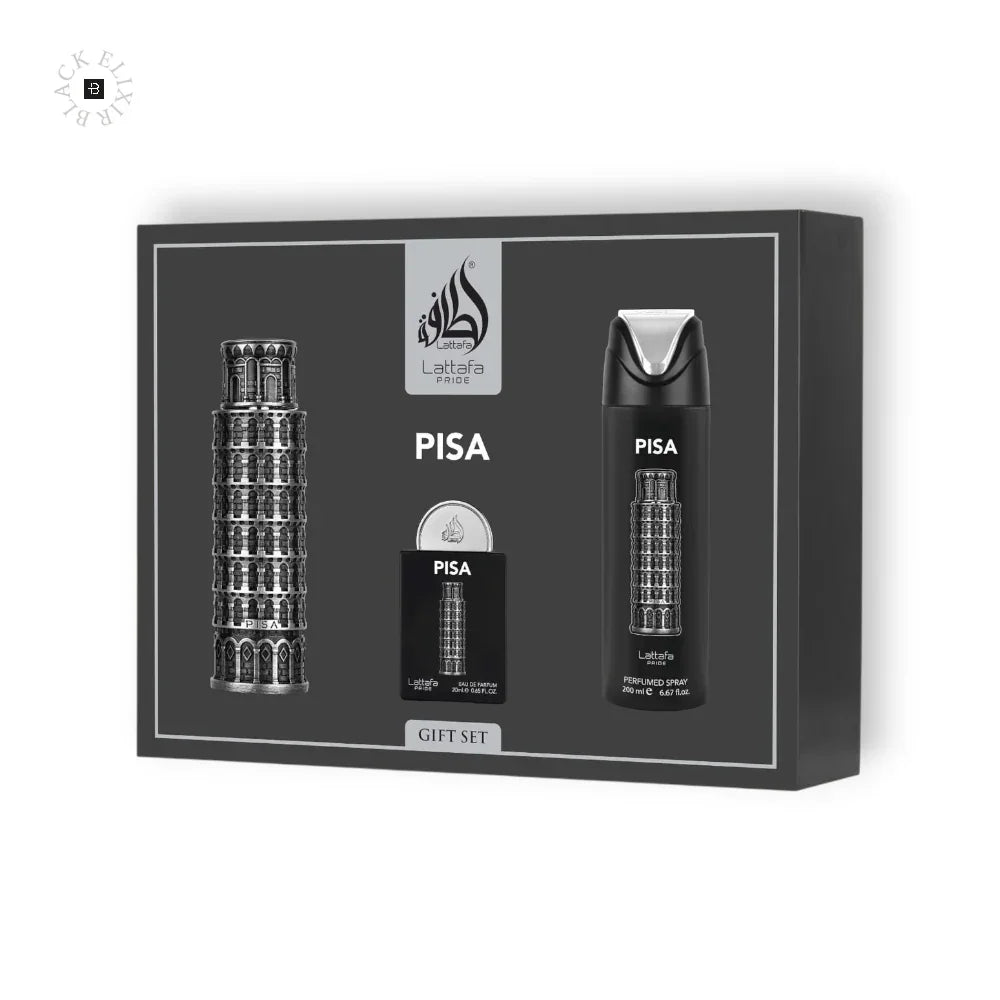 GIFT SET LATTAFA PISA 3 PEZZI
