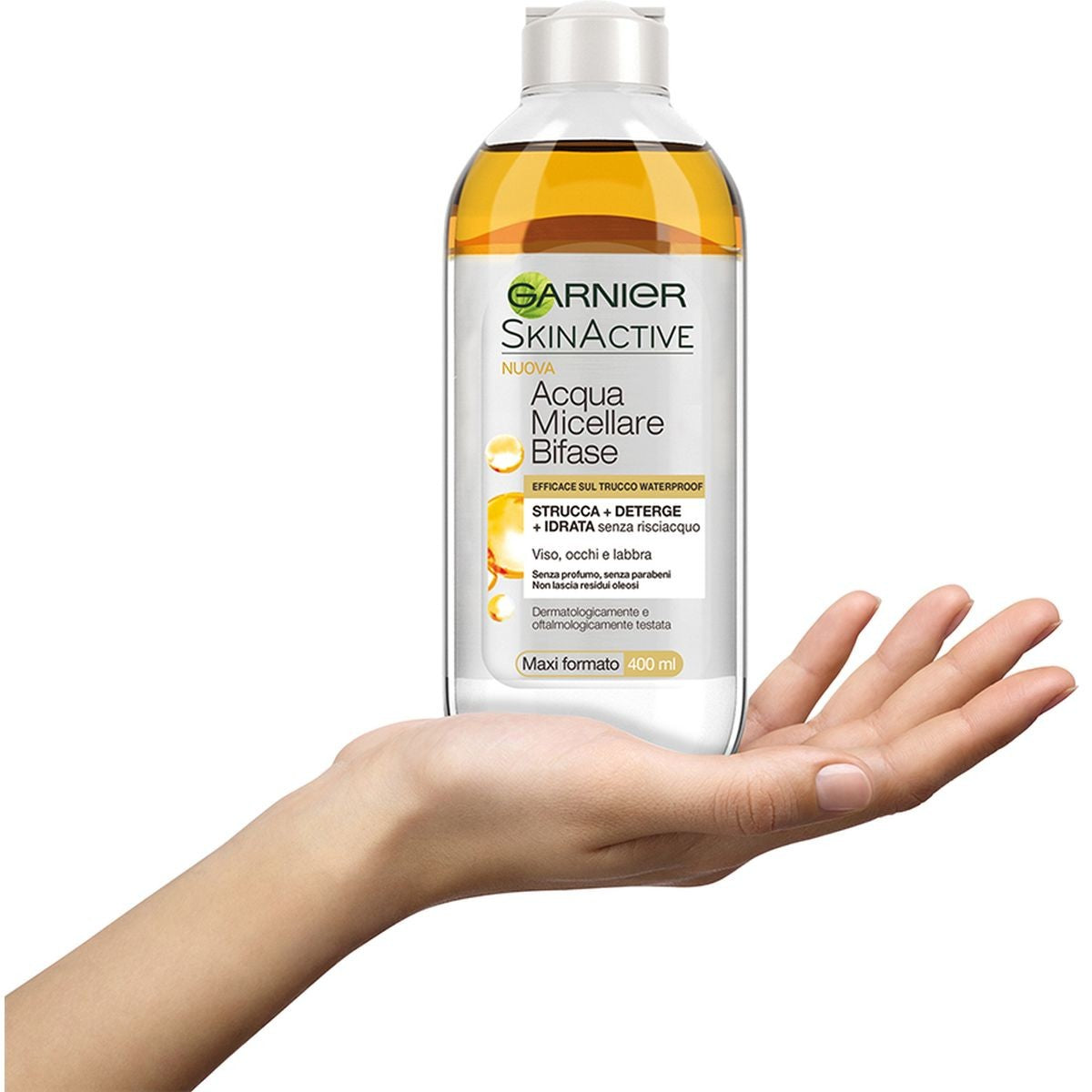 Garnier Acqua Micellare Bifase Con Olio d`Argan 400ml