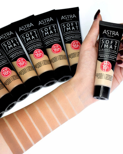 SOFT MAT FOUNDATION - Fondotinta Effetto Opaco Naturale