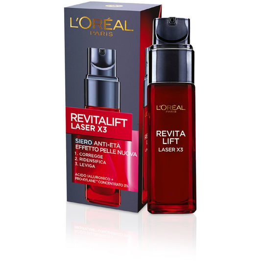 L`Oréal Paris Siero Viso Revitalift Laser X3, 30 ml