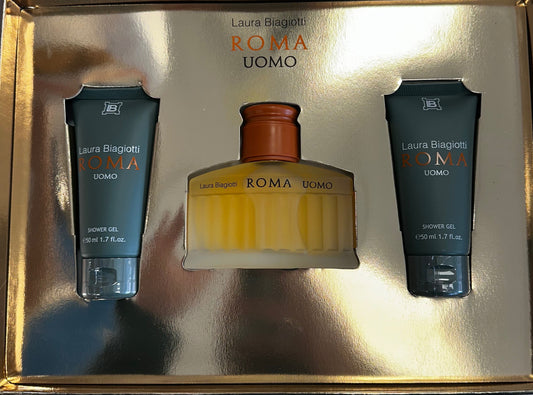 BIAGIOTTI ROMA PROFUMO + BODY LOTION CONFEZIONE REGALO