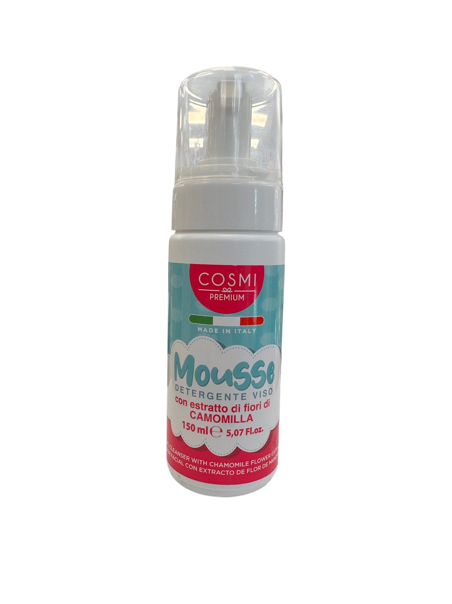 COSMI Mousse Detergente Viso Aloe Vera 150ml