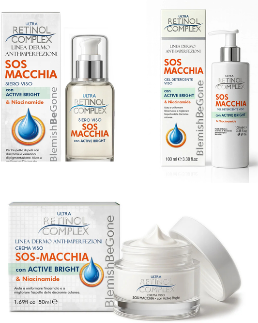 SET SOS MACCHIA RETINOL