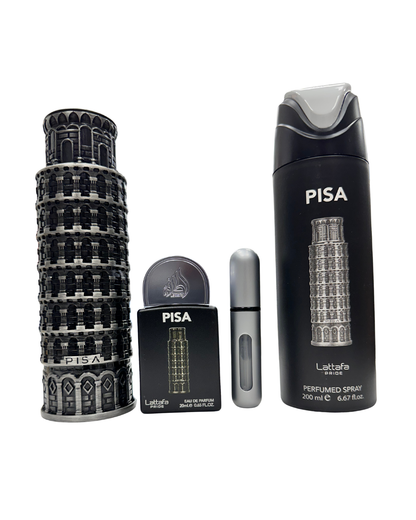 GIFT SET LATTAFA PISA 3 PEZZI