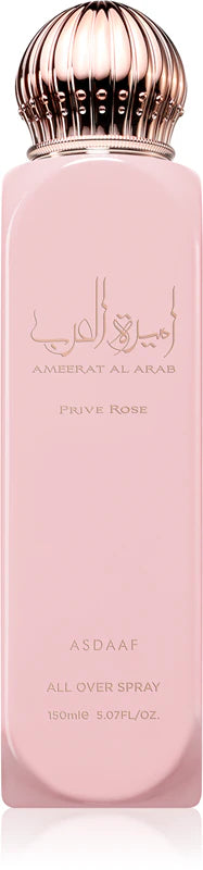 Asdaaf Ameerat Al Arab Prive Rose spray corpo da donna