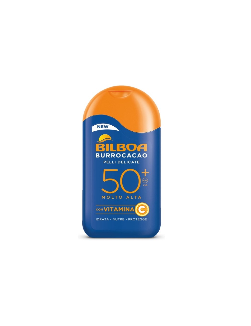 Bilboa Burrocacao Pelli Delicate 50+ Molto Alta con Vitamina C 200 ml