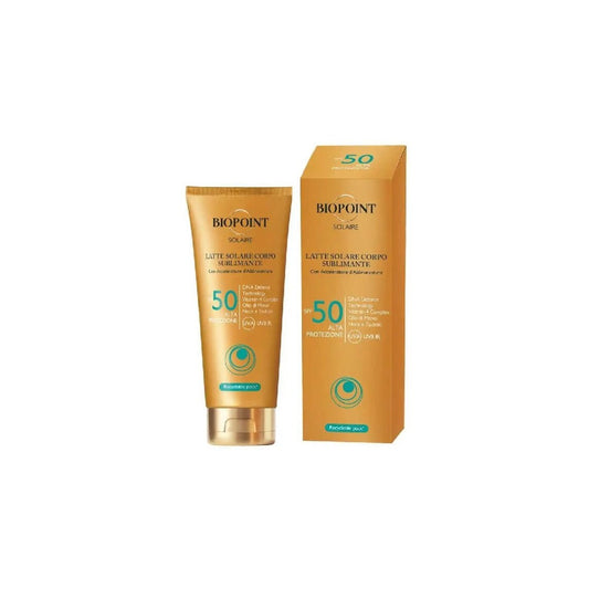 Biopoint Latte Solare Corpo Sublimante Alta Protezione SPF50 200ml