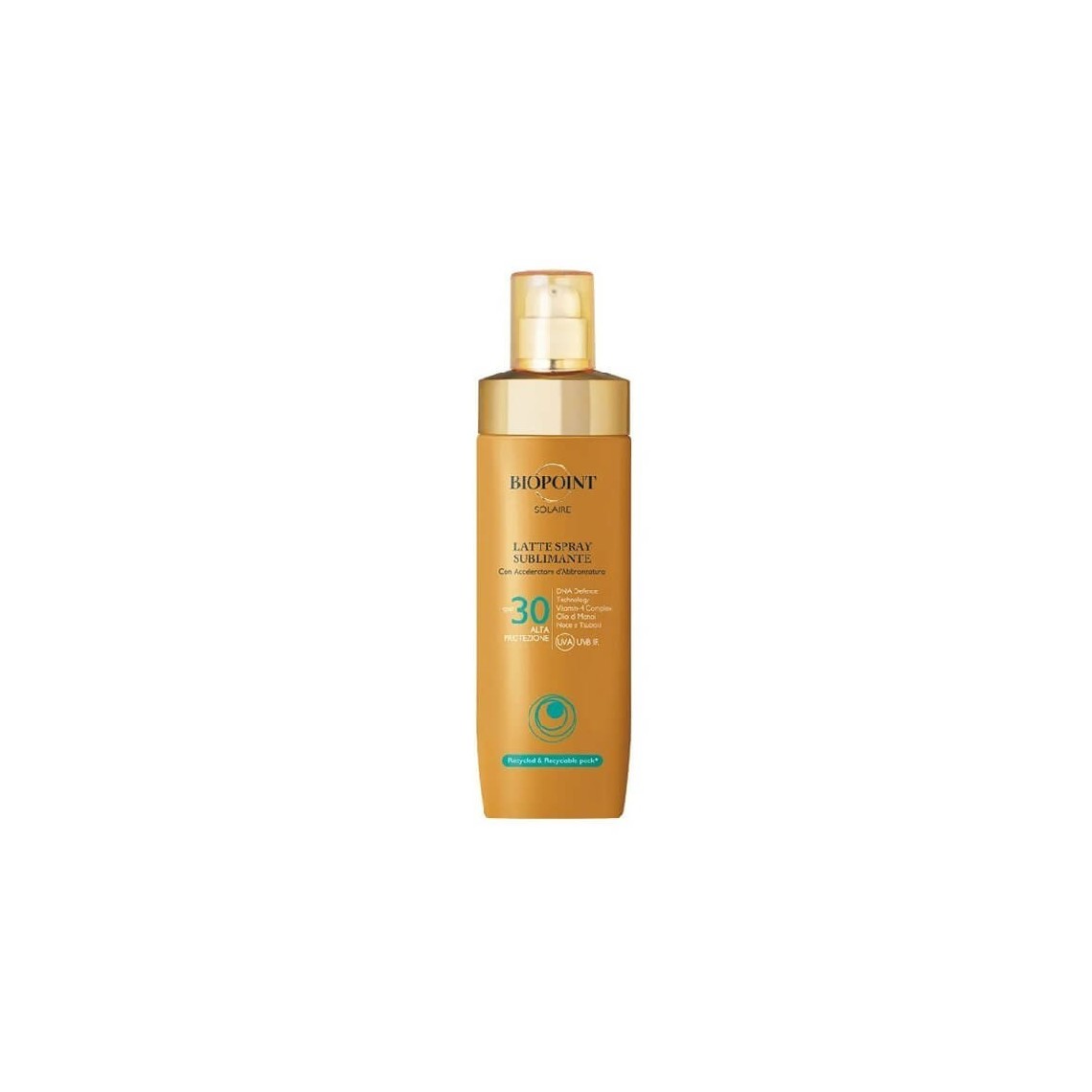 Biopoint Latte Spray Sublimante Alta Protezione SPF30 250ml