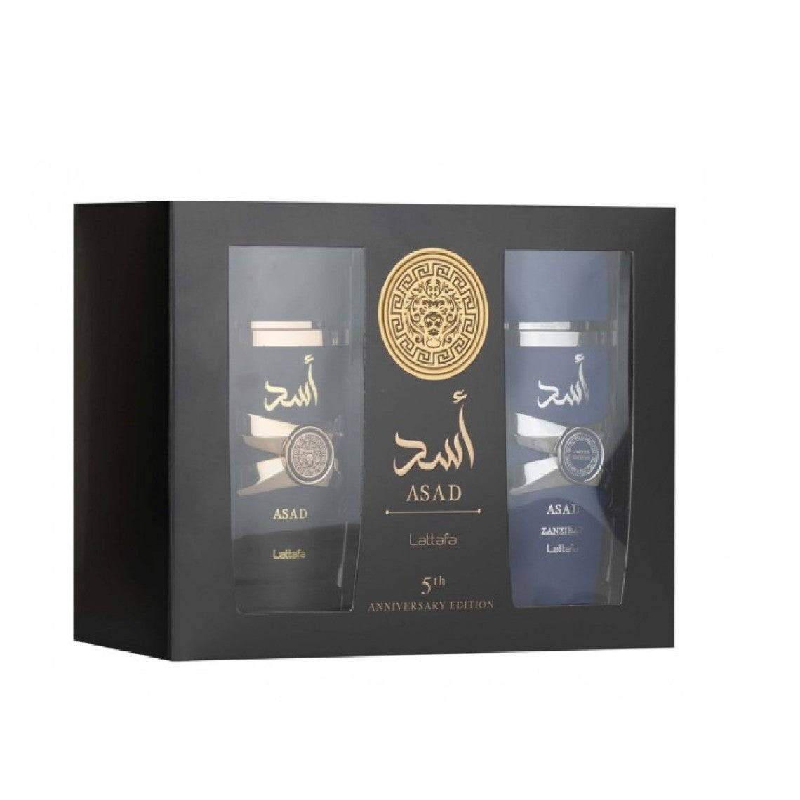Cofanetto Eau de Parfum Asad 100ml e Asad Zanzibar 100ml