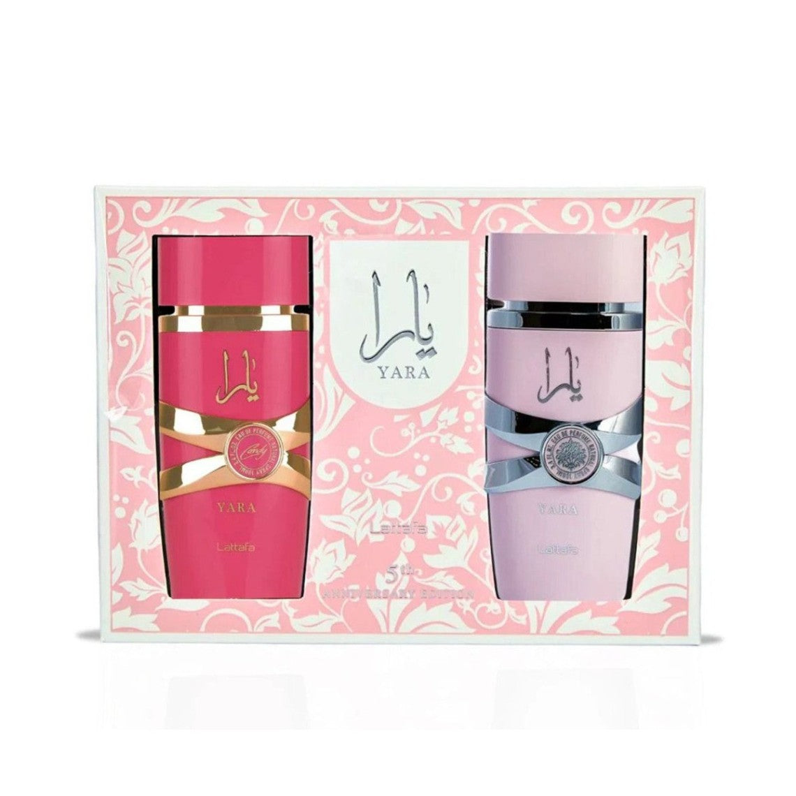 Cofanetto Eau de Parfum Yara Candy 100ml e Yara Rosa 100m