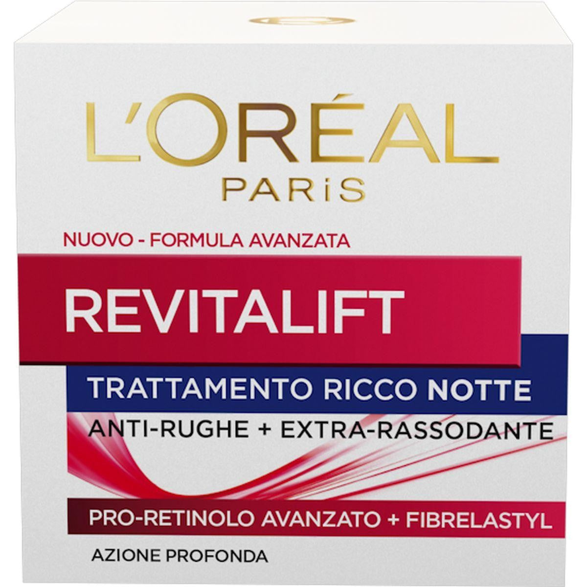 L`Oréal Paris Revitalift Crema Viso Giorno Anti-Rughe + Extra Rassodante 50 ml