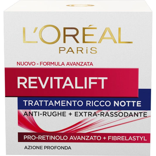 L`Oréal Paris Revitalift Crema Viso Giorno Anti-Rughe + Extra Rassodante 50 ml
