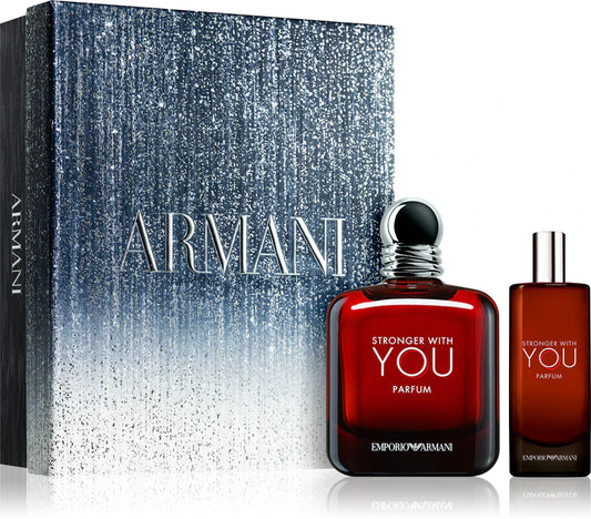 Armani Emporio Stronger With You Parfum confezione regalo per uomo