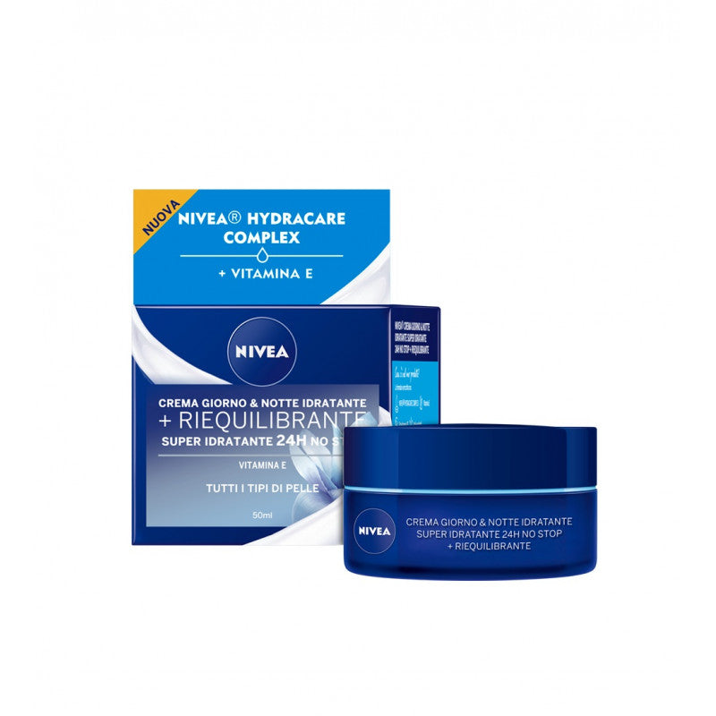 NIVEA VISO CREMA GIORNO & NOTTE RIGENERANTE TUTTI I TIPI DI PELLE 50 ML