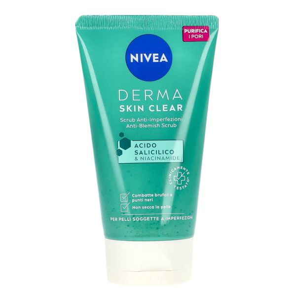 NIVEA CREMA VISO DERMASKIN SCRUB 150ML
