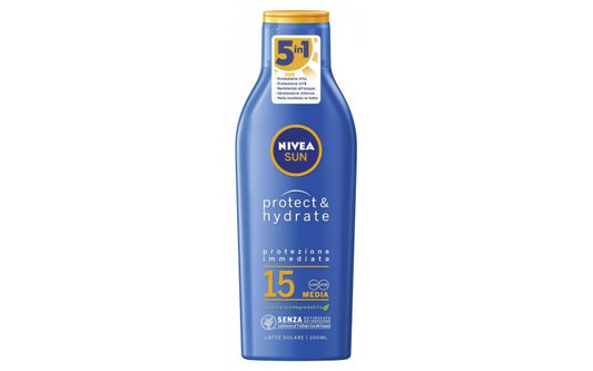 Nivea Sun Latte Solare Protect&hydrate Fp15 Ml 200