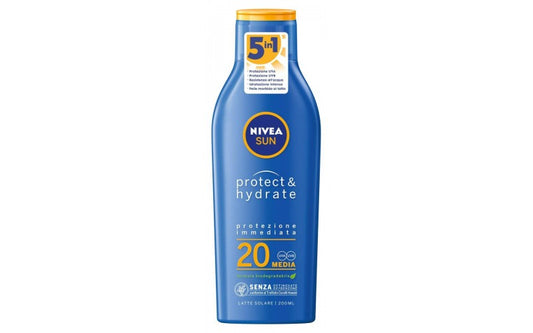 Nivea Sun Latte Solare Protect&hydrate Fp20 Ml 200
