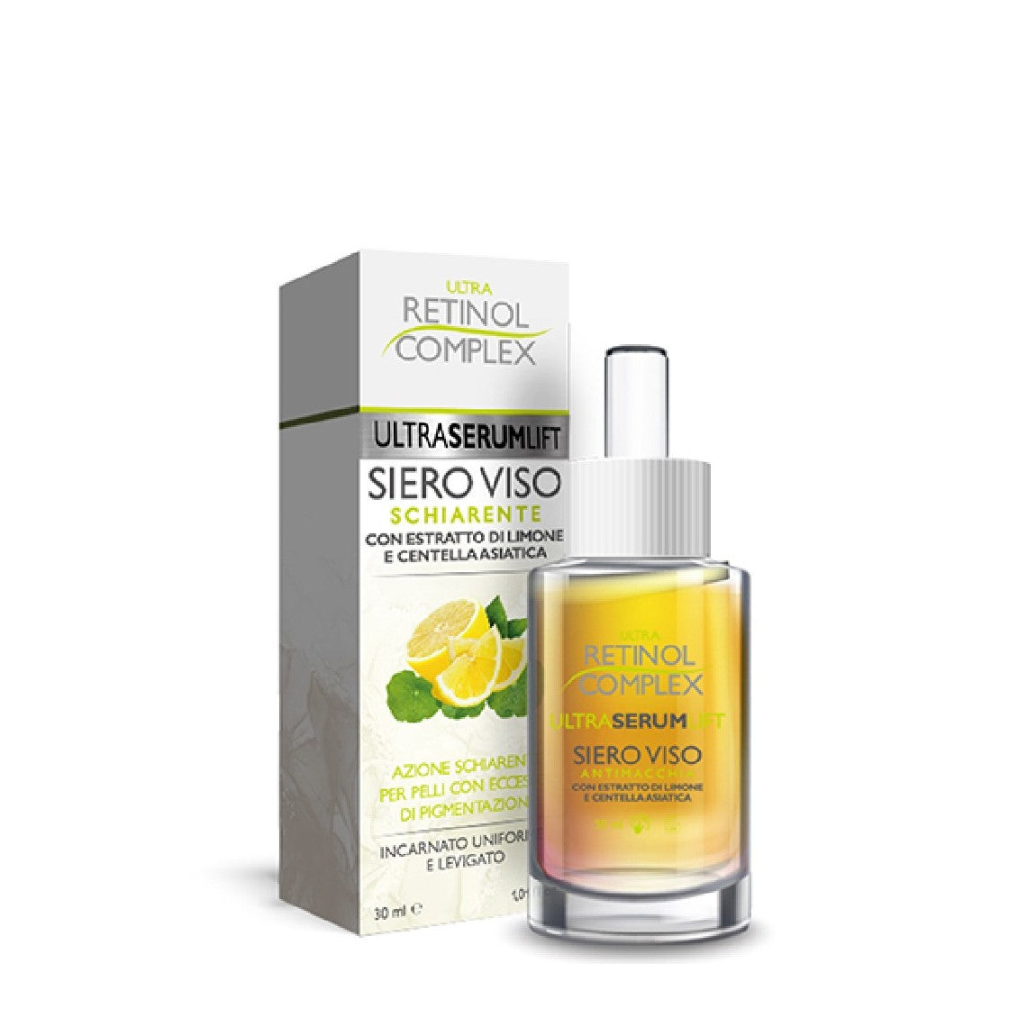 Siero Viso Schiarente con Estratto di Limone