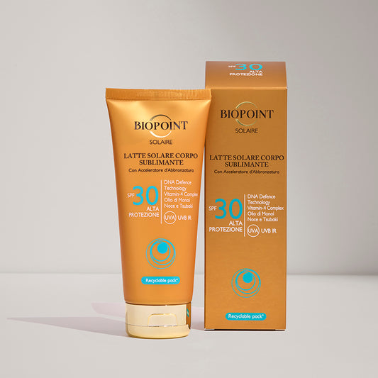 Latte corpo sublimante SPF30
